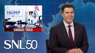 Weekend Update 2024 Presidential Election Trumps MSG Rally  SNL [upl. by Mirth]