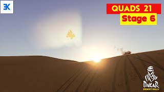 Dakar Desert Rally  2021 Quads Flipping Mad Stage 6 [upl. by Anneliese500]