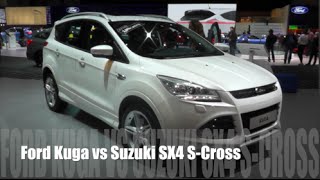 Ford Kuga 2015 vs Suzuki SX4 SCross 2015 [upl. by Brieta]