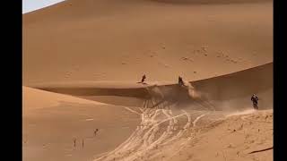 Volando por las dunas Saudíes Dakar 2022 [upl. by Einnok]