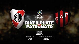 RIVER PLATE vs PATRONATO  Copa Argentina  Cadena 3 Argentina [upl. by Akinas]