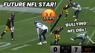 George Pickens NFL DEBUT 🤬 amp ‘BULLYING’ NFL DBs Seahawks vs Steelers Preseason highlights 2022 [upl. by Charie]