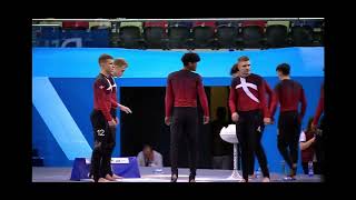 Teamgym European Championships 2024 Denmark Senior Men Final Trampet [upl. by Garibald]