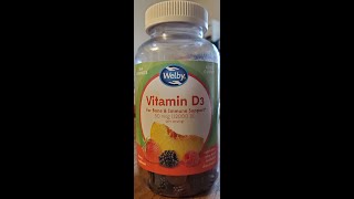 Welby Vitamin D3 Adult Gummies Dietary Supplement Review [upl. by Chaiken]