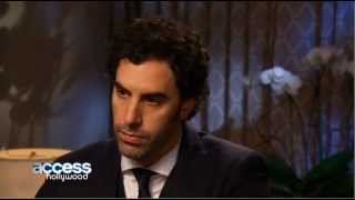 Sacha Baron Cohen  Interview 2012  About quotLes Miserablesquot [upl. by Burbank873]