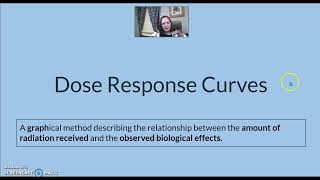 Rad Biology Part 3 Dose Response Curves [upl. by Ennaylime]