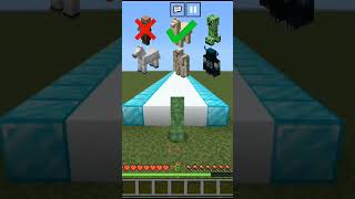 Minecraft powder Snow VS All Mobs minecraft shorts gaming [upl. by Clarette]