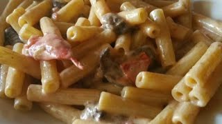 Pasta con funghi e mascarpone Lericettediesmeralda [upl. by Gambrill]