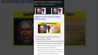 1 Happy Librarian’s Day shorts youtubeshorts vikramuniversity viralshort library day [upl. by Lopes840]