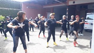 Senam Aerobic Mak Gobed  Tirta Renaldi Sumedang [upl. by Yezdnil]