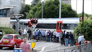 First Steam Train to Stop at Feltham Station in 60 years [upl. by Hilel]