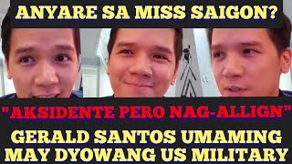 GERALD SANTOS UMAMING MAY DYOWANG US MILITARY ANYARE SA MISS SAIGON [upl. by Nalat806]