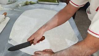 Midye Tatlısı Nasıl Yapılır  Midye Baklava Tarifi  How To Make Baklava [upl. by Coke852]