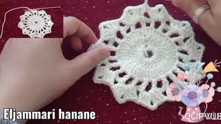 petit napperon au crochet facile [upl. by Harp]