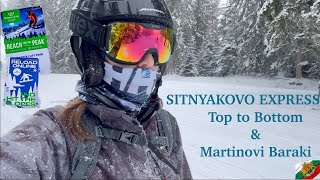 Exploring Borovets 2024 Sitnyakovo Express amp Martinovi Baraki  Borovets Ski resort review [upl. by Sebbie]