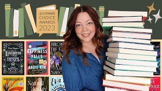 Reading 2023s Best Books 🏆 Goodreads Choice Awards Reading Vlog [upl. by Athelstan]