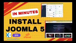 Install Joomla 5 in Minutes  Step by Step  on CPanel Hosting [upl. by Schram636]