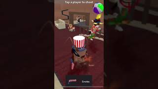 Well that was quick robloxmurdermystery2funnymoments robloxedits cake roblox cupcake funny [upl. by Osmund593]