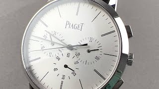 Piaget Altiplano Chronograph G0A41035 Piaget Watch Review [upl. by Nahpos646]