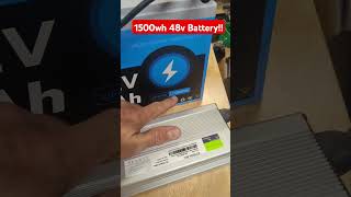 Testing the new Grener Power 48v 512v 25ah battery High capacity lithium lifepo4 solar rv razor [upl. by Htial]