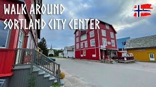 Walk through Sortland city center  Vesterålen Lofoten  Small Town in Norway [upl. by Kevin]