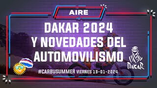 Carburando en vivo I Dakar 2024 y las últimas novedades del automovilismo 19012024 [upl. by Giordano]