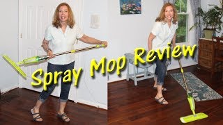 🍀SPRAY MOP 👀 HARDWOOD FLOORS Stick Mop Product Review 👈 [upl. by Zischke444]