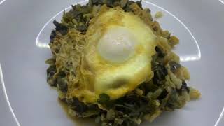 Tave me spinaq e veze  Burani me spinaq  Casserole with spinach and eggs [upl. by Cyd]