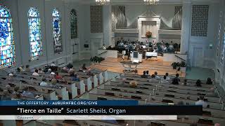 “Tierce en Taille”  Scarlett Sheils Organ [upl. by Halyahs]