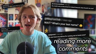 reading even more of your comments [upl. by Dobrinsky920]