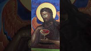 ICON  StJohn the Forerunner with chalice [upl. by Stephie837]