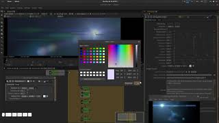 Natron Lens Flare studio  Creating sci fi flare Part1 [upl. by Manoop158]