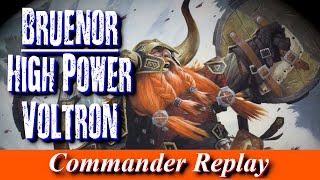 Bruenor Battlehammer High Power Voltron vs Orvar Volo Ebondeath  EDH Gameplay [upl. by Urana]