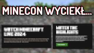 WIELKI WYCIEK MINECON 2024 [upl. by Nosniv]