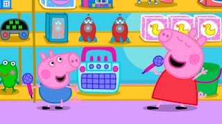 Toy Shop Karaoke 🎶 Best of Peppa Pig Tales 🐷 Cartoons for Children [upl. by Cassady]