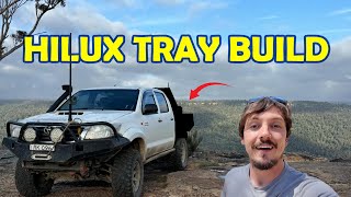 Building a new tray for my Toyota Hilux [upl. by Mehetabel]