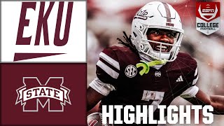 Eastern Kentucky Colonels vs Mississippi State Bulldogs  Full Game Highlights  ESPN CFB [upl. by Salem]