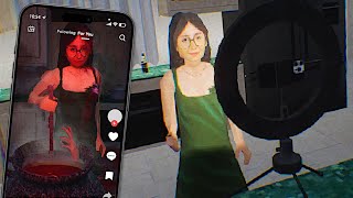 A Horror Game Where Your GF Is A Tiktok Video Creator  Terroro [upl. by Nnylyma]