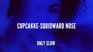 CUPCAKKE  Squidward Nose  SPED UP [upl. by Moss]