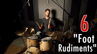 6 “Foot Rudiments” Will Expand Your Ability to Execute Linear Kick Patterns  Kick Drum Technique [upl. by Frankel]