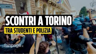 quotBasta hanno rotto il coquot così il dirigente ordina la carica sugli studenti a Torino [upl. by Notlim]