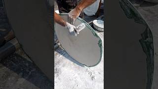 ceiling fan flower 🌻 making process techno housefan ceiling homedecor pop mold electrician [upl. by Efar]