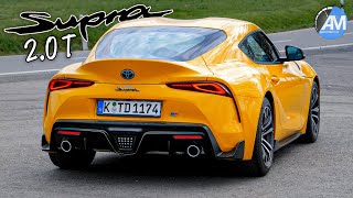 Toyota GR Supra 20 Turbo  pure SOUND  by Automann in 4K [upl. by Sible]