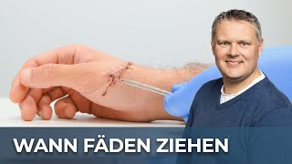 Narbe wann Fäden ziehen  Alles was Du wissen musst [upl. by Eniruam]