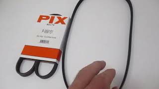 Toro vs Pix 956151 CCR2400 Snowthrower Blower Drive Belt [upl. by Mort872]