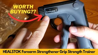 Worth It HEALSTOK Forearm Strengthener Grip Strength Trainer  Hand Grip Strengthener Adjustable [upl. by Libyc103]