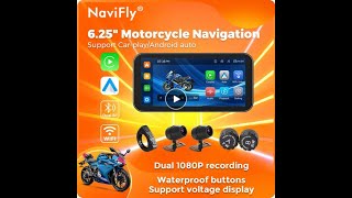 NavyFly para moto La instalación [upl. by Just]