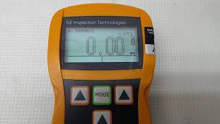 GE Inspections DM5E DualMulti Ultrasonic Thickness Gage [upl. by Ahsilahk46]