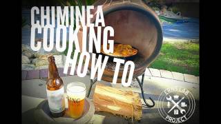 Chiminea Cooking How To a Pizza and Lamb [upl. by Esau]