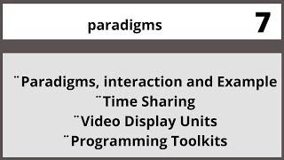 Paradigms interaction Human Computer Interaction Lecture 07 in Urdu  Hindi [upl. by Ovid]